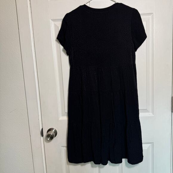 Anthropologie Maeve Sacha Jacquard Tiered Tunic Dress - Picture 4 of 8